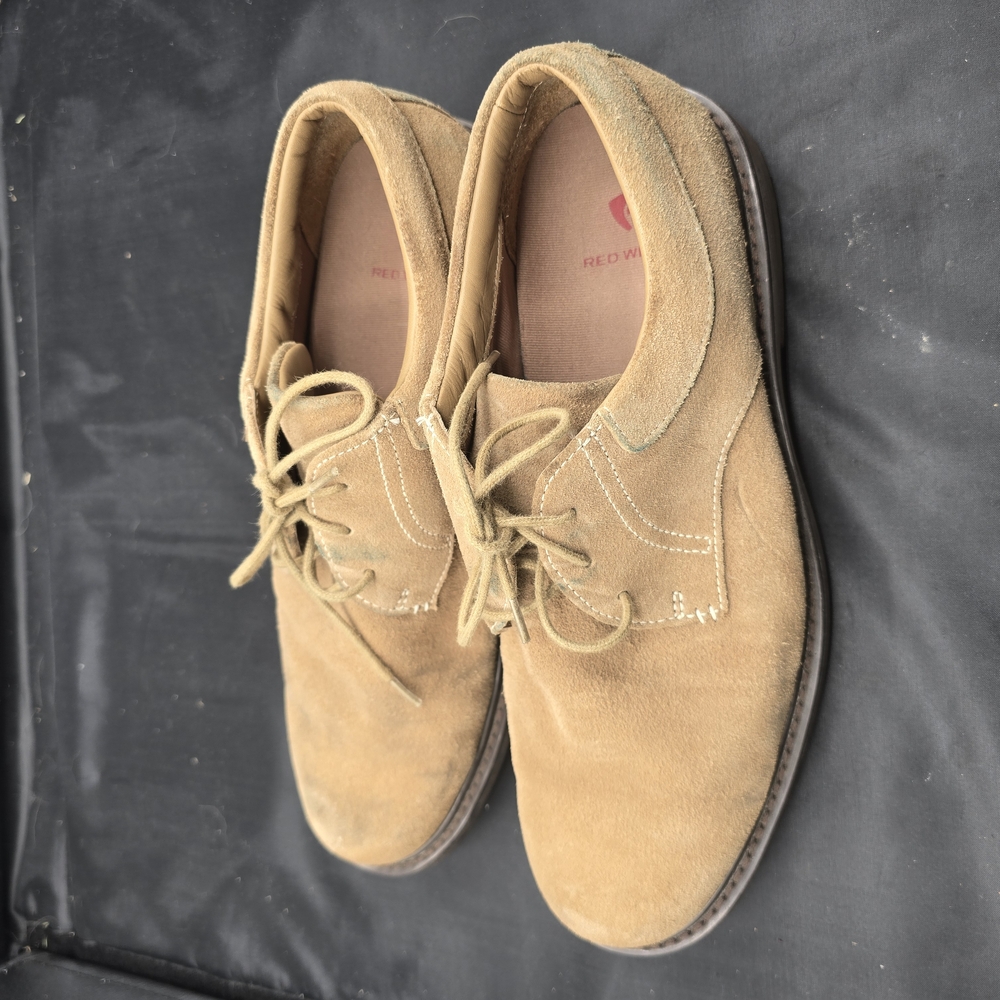 Red Wing Shoes Tan Brown Oxfords Classic Design - Picture 3 of 8